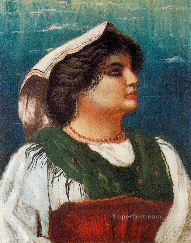 the peasant woman Giorgio de Chirico Metaphysical surrealism Oil Paintings
